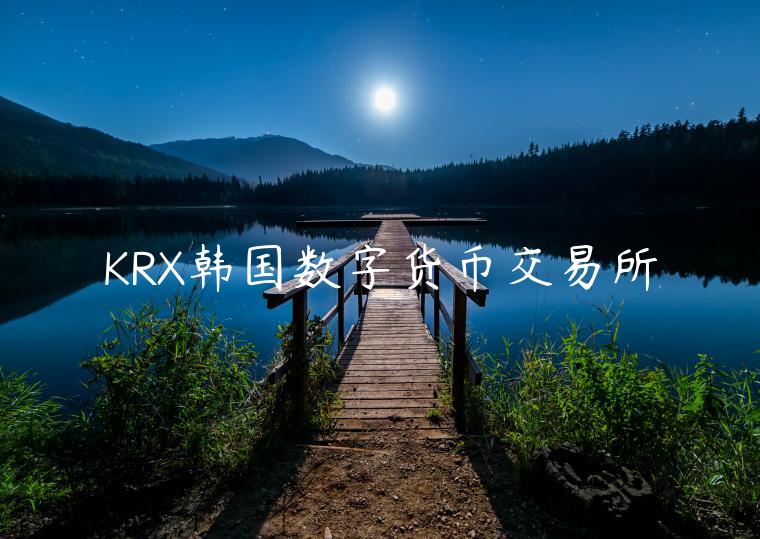 KRX韩国数字货币交易所