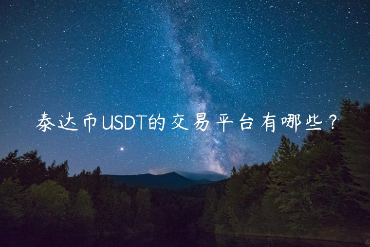 泰达币USDT的交易平台有哪些？